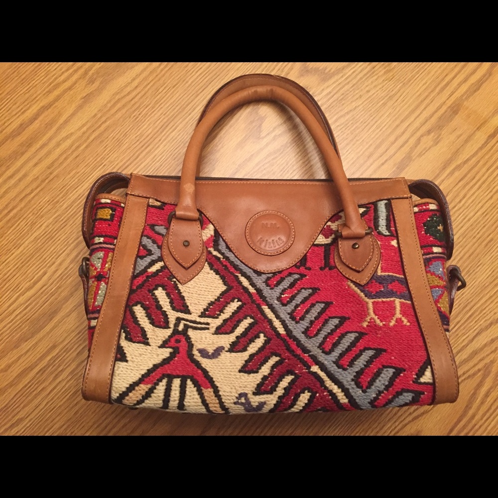 Vintage 90s style satchel, Nieman Marcus